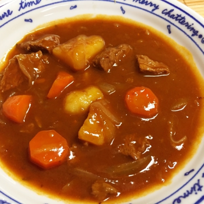 角切り肉を使って!ハッシュドビーフ